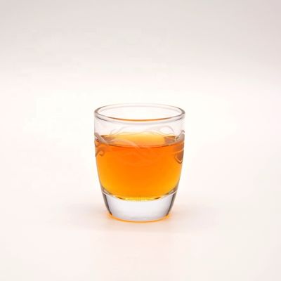 جودة Platinum 50ml Unique Shot Glasses With Branded Decal Logo مصنع