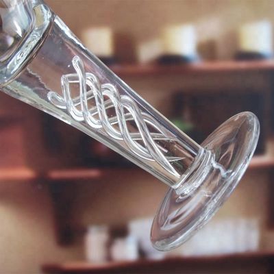 جودة Handmade Decorative Twisted DNA Stem Custom Shot Glasses مصنع