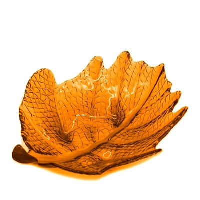 جودة Maple Leaf Unique Decorative Charger Plates For Snack مصنع