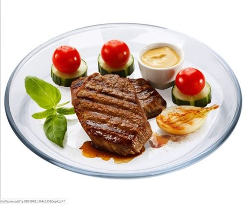 جودة Heat Resistant Borosilicate Round Charger Plates For Micwave مصنع