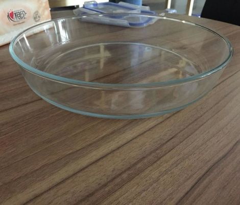 جودة Heat Resistant Borosilicate Round Charger Plates For Micwave مصنع