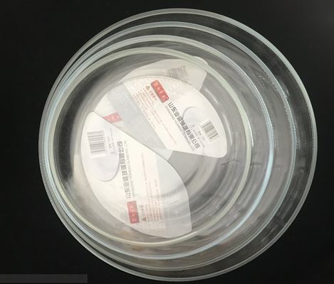 جودة Heat Resistant Borosilicate Round Charger Plates For Micwave مصنع