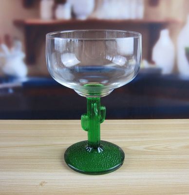 جودة Ins Cactus Plant Stemed Round Vintage Martini Glasses مصنع
