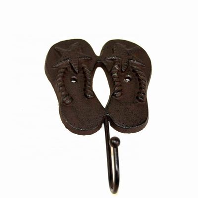 جودة Home Decoration Wrought Iron Coat Hooks Cast Iron Crafts مصنع