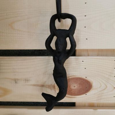 جودة Customized Mermaid Cast Iron Wine Bottle Opener For Bar مصنع