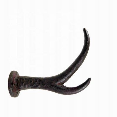 جودة Deer Antler Cast Iron Wall Hooks Cast Iron Crafts Rust مصنع