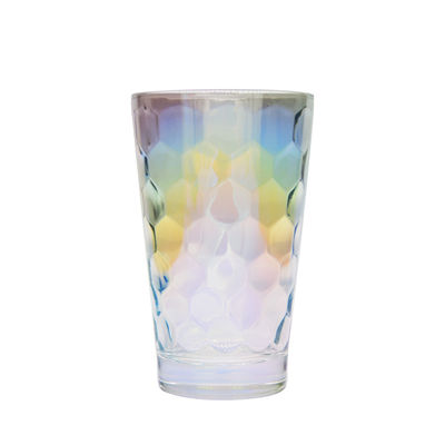 جودة Iridescent Honeycomb Tumbler Drinking Glasses For Bar مصنع