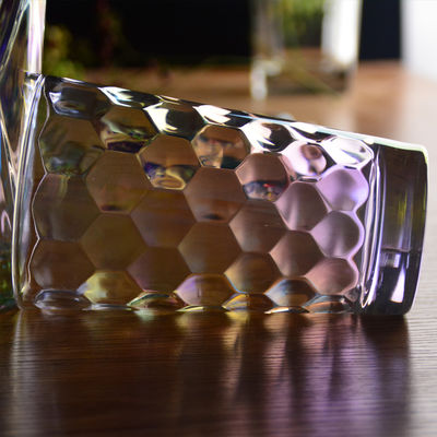 جودة Iridescent Honeycomb Tumbler Drinking Glasses For Bar مصنع