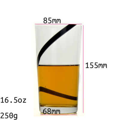 جودة Solid Color tall Tumbler Drinking Glasses For Home مصنع