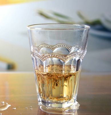 جودة Stemless Embossed Multiple Tangent 10 Oz Glass Tumbler مصنع