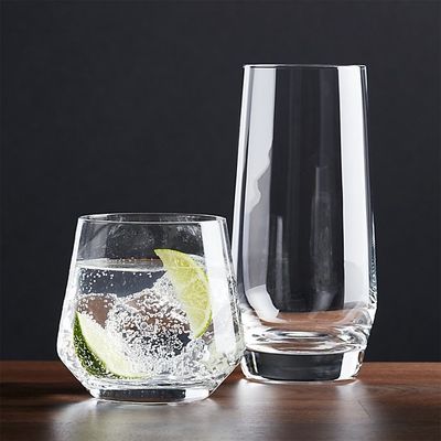 جودة Stemless 20 Ounce Glass Tumbler For Ice Tea مصنع