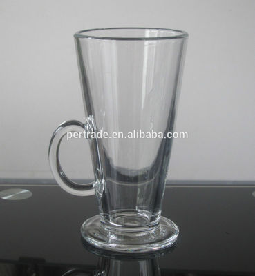 جودة Irish Style Machine Made Crystal Whisky Tumblers With Handle مصنع