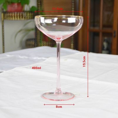 جودة Pink Crystal Cocktail Glasses مصنع