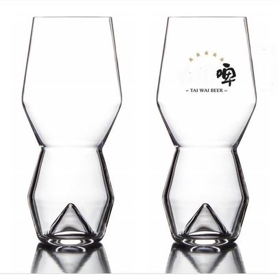 جودة Unique Peak Bottom Ipa Glass Handmade Crystal Craft Beer Glasses مصنع