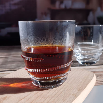 جودة Creative Hemp Rope Winding Tumbler Drinking Glasses Lead Free مصنع